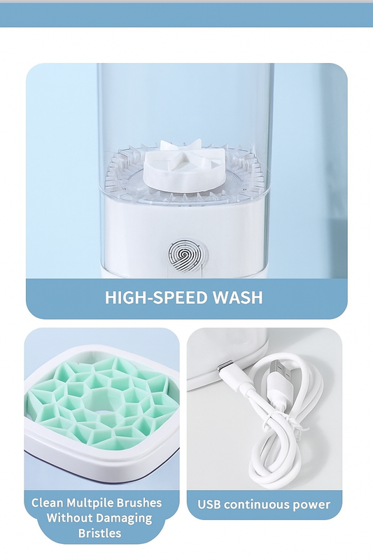 make up brush cleanner