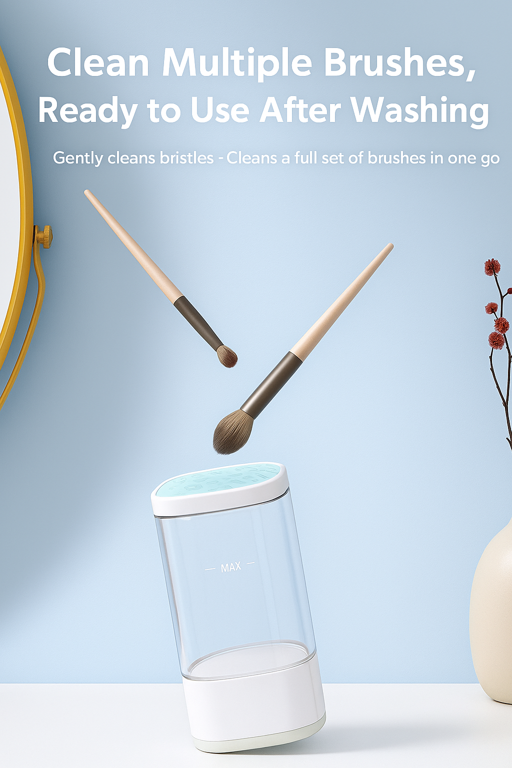 make up brush cleanner